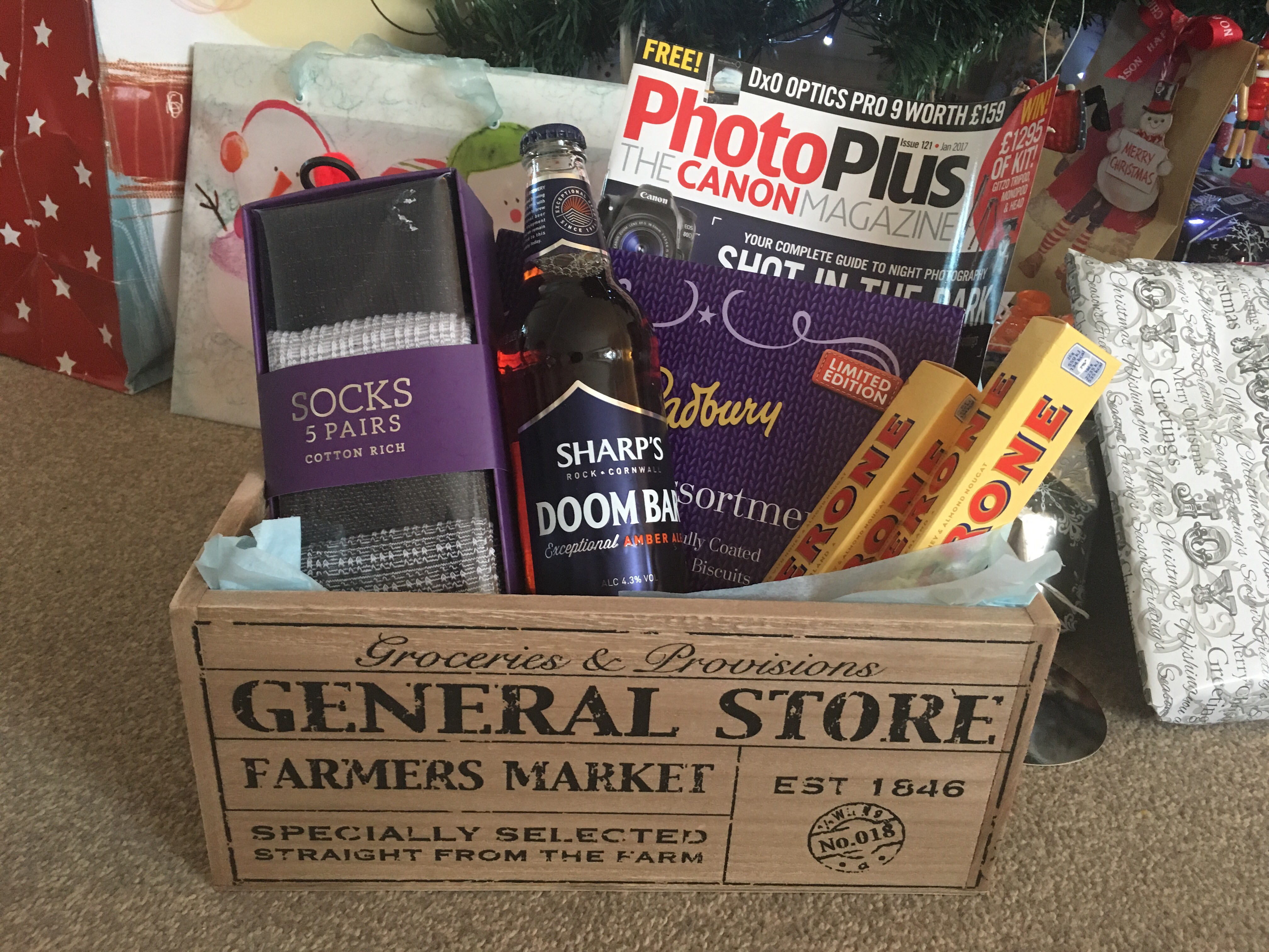 Quirky Grandparent Gift Ideas: relaxation hamper.